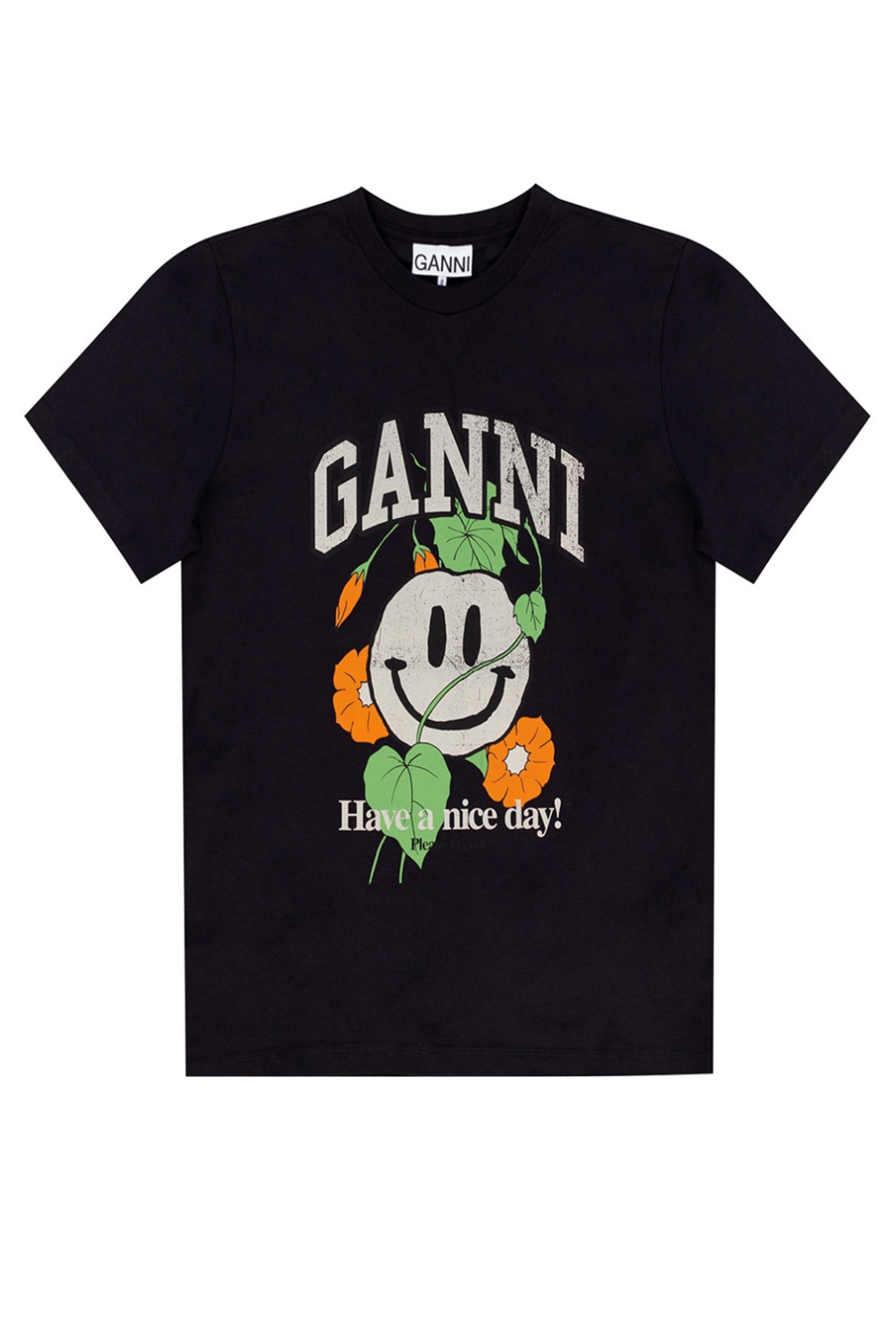 Logo T-shirt Ganni - Vitkac Sweden